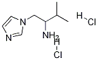 2-咪唑基-1-基-1-异丙基-乙胺二盐酸盐, 1172472-37-5, 结构式