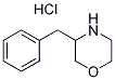 3-ベンジルモルホリン塩酸塩 化学構造式