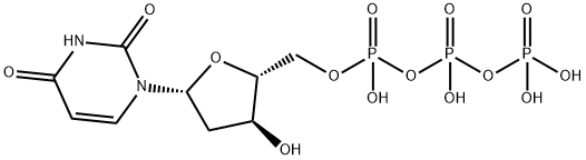 2'-Deoxyuridine-5'-triphosphoric acid  = dUTP Struktur