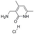 3 - (氨甲基)-4,6 - 二甲基-1H-吡啶-2 - 酮盐酸盐, 1173081-96-3, 结构式
