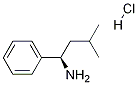 (R)-3-METHYL-1-PHENYLBUTAN-1-AMINE-HCl Structure