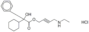rac Desethyl Oxybutynin-d5 Hydrochloride Structure