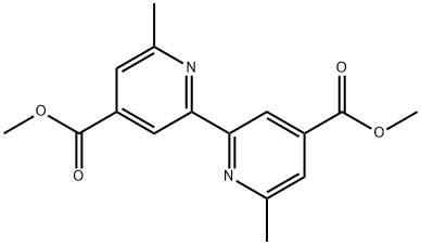 [2,2'-Bipyridine]-4,4'-dicarboxylic acid Struktur