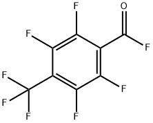 2,3,5,6-TETRAFLUORO-4-TRIFLUOROMETHYL-BENZOYL FLUORIDE, 117338-23-5, 结构式