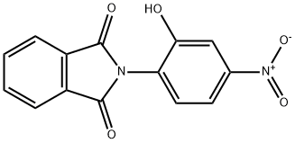N-(2-Hydroxy-4-nitrophenyl)-phtalimide Struktur