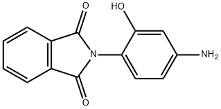 2-PHTHALIMIDO-5-AMINO PHENOL Structure