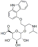 carazolol glucuronide Struktur