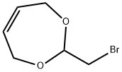 2-Bromomethyl-4,7-dihydro-[1,3]dioxepine Struktur