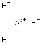 Terbium fluoride Structure