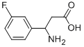 3-Amino-3-(3-fluorophenyl)propanoic acid