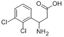 (RS)-3-氨基-3-(2,3-二氯苯基)-丙酸,117391-56-7,结构式