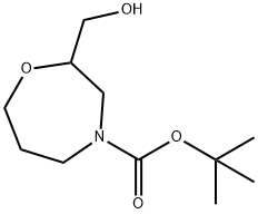 4-Boc-2-(hydroxymethyl)homomorpholine Structure