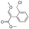 Methyl (E)-3-methoxy-2-(2-chloromethylphenyl)-2-propenoate Struktur