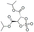 DIISOPROPYL (4R,5R)-1,3,2-DIOXATHIOLANE- 4,5-DICA.LA.DIOXIDE Structure