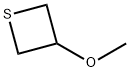 3-甲氧基硫杂环丁烷 结构式
