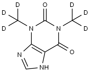 117490-39-8 茶碱-D6