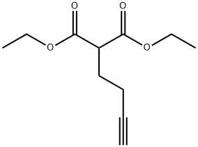 Diethyl 2-(but-3-ynyl)Malonate 化学構造式