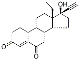 左炔诺孕酮杂质J(6酮左炔诺孕酮), 1175109-63-3, 结构式