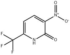 3-硝基-6-三氟甲基吡啶-2-醇 结构式