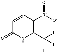 2-羟基-5-硝基-6-三氟甲基吡啶 结构式