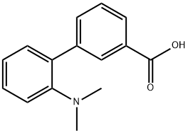 2-(DiMethylaMino)biphenyl-3-carboxylic acid Structure