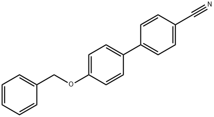 Benzyloxycyanobiphenyl Structure