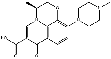 Defluoro Levofloxacin Structure