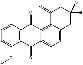 (-)-8-O-甲基四角霉素, 117620-87-8, 结构式