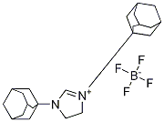 1,3-Di(1-adaMantyl)iMidazoliniuM Tetrafluoroborate Struktur