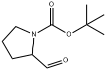 1-BOC-2-ホルミルピロリジン 化学構造式