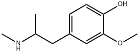4-hydroxy-3-methoxymethamphetamine Structure