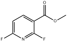 METHYL 2,6-DIFLUORONICOTINATE Structure