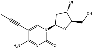 5-(1-PROPYNYL)-2'-DEOXYCYTIDINE 结构式