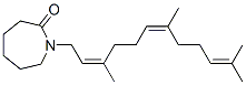 1-farnesylazacycloheptan-2-one Struktur