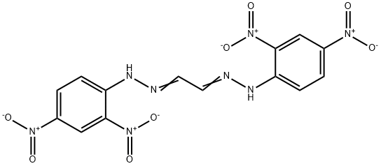 Glyoxal bis[(2,4-dinitrophenyl)hydrazone], 1177-16-8, 结构式