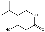 2-Piperidone,4-hydroxy-5-isopropyl-(6CI) Struktur