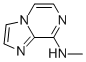 8-(メチルアミノ)イミダゾ[1,2-a]ピラジン 化学構造式