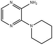 2-AMINO-3-PIPERIDIN-1-YLPYRAZINE Struktur
