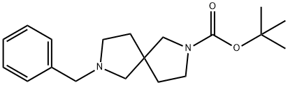 2,7-Diazaspiro[4.4]nonane-2-carboxylic acid, 7-(phenylMethyl)-, 1,1-diMethylethyl ester|2,7-Diazaspiro[4.4]nonane-2-carboxylic acid, 7-(phenylMethyl)-, 1,1-diMethylethyl ester