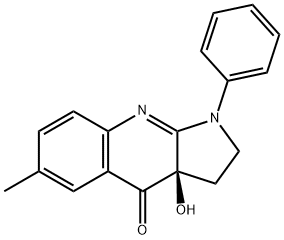 (+)-Blebbistatin, 1177356-70-5, 结构式