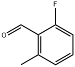 2-氟-6-甲基苯甲醛 结构式