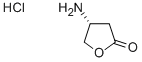 (R)-3-アミノ-Γ-ブチロラクトン塩酸塩 化学構造式