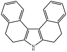 5,6,8,9-Tetrahydro-7H-dibenzo[c,g]carbazole Structure
