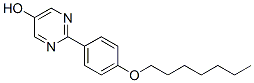 2-[4-(Heptyloxy)-phenyl]-5-hydroxypyrimidine Structure