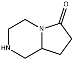 六氢吡咯并[1,2-A]吡嗪-6-酮,117810-52-3,结构式
