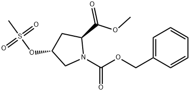 117811-78-6 (2S,4R)-CBZ-4-甲磺酰氧基脯氨酸甲酯