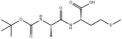117823-40-2 (叔丁氧羰基)-L-丙氨酰-L-甲硫氨酸