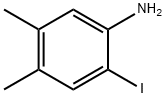 2-IODO-4,5-DIMETHYLBENZENAMINE Structure