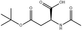 N-乙酰基-L-天冬氨酸 4-叔丁酯, 117833-18-8, 结构式