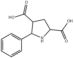 5-PHENYL-2,4-PYRROLIDINEDICARBOXYLIC ACID Structure